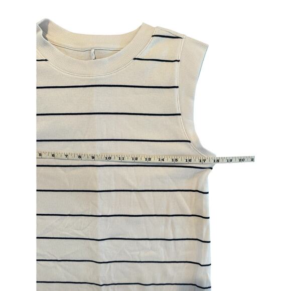 A New Day Sleeveless Striped Tank Dress Medium - Picture 6 of 7